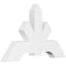 Ekena Millwork Vanguard Architectural Grade PVC Gable Bracket, 48"W x 30"H x 4"D x 6"F, 15/12 Pitch GBP048X30X0406VAN00 - alternate 1
